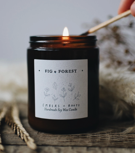 Fig & Forest Soy Wax Candle